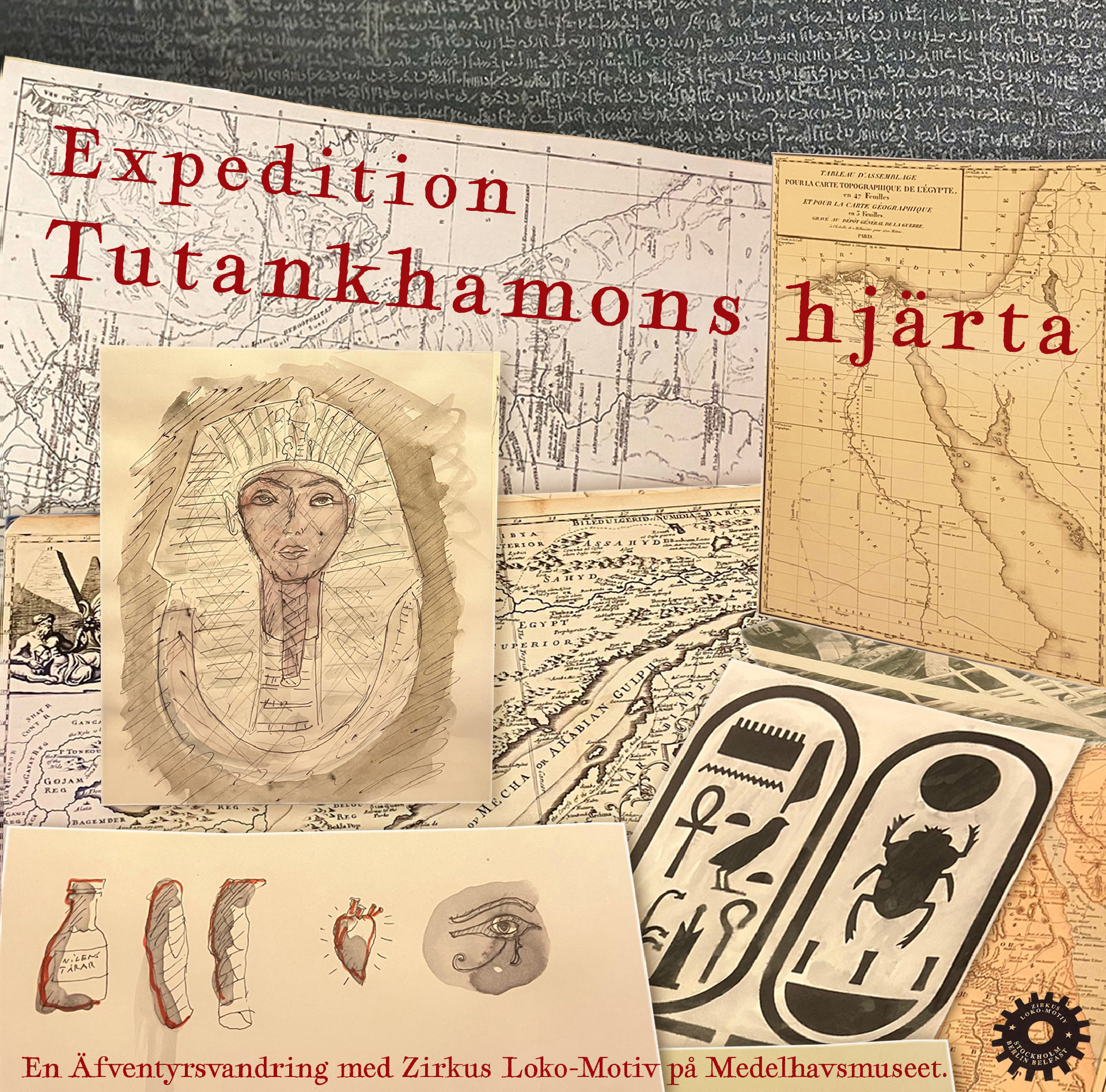 Expedition Tutankhamons hjärta flyer